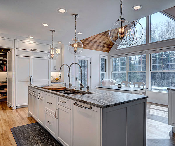 Cabinetry by SM Hall - Best Kitchen Tour 2019 in NH by New Hampshire Home magazine